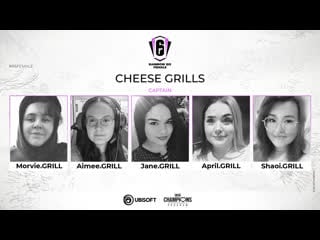 Cheese grills team promo [r6 female winter tournament 2021]