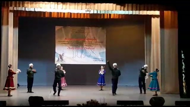Хкнт ☆тулпар☆ "казачья пляска" (30 03 2018, vii всероссийский конкурс "solo dance chelny 2018")