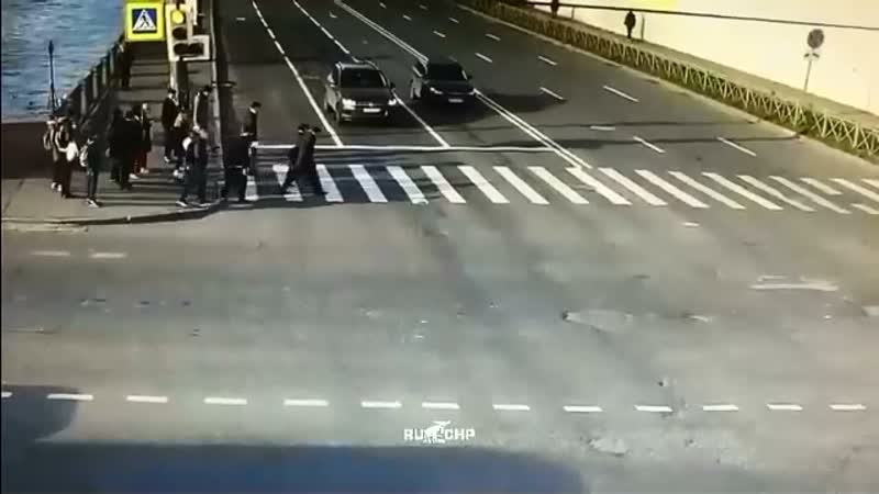 Дтп на зебре