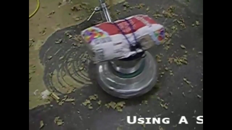 Удаление покрытия с бетонной поверхности