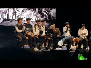 [fancam] 161204 встреча с фанатами flight log turbulence в малайзии