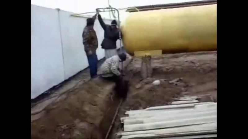 Как строим биогаз #1 how to build a biogas #1