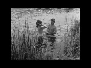 Лив ульман (liv ullmann) голая в фильме "своенравная девчонка" (бегство молодых, ung flukt, the wayward girl, 1959, эдит калмар)