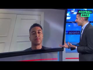 Jesse lingard on looking forward to the return of football