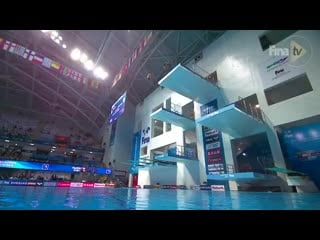 Men’s 10m synchro ukrainian talent in 13 year old oleksii sereda who just miss