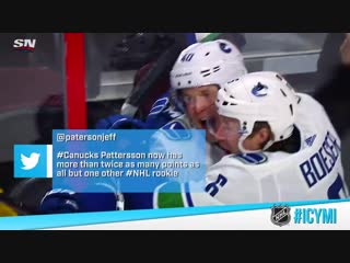 #icymi pettersson, mcdavid star jan 3, 2019