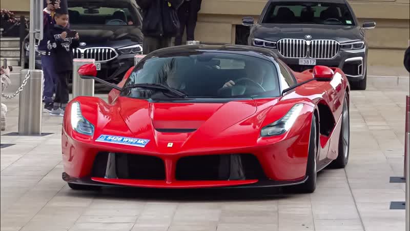 Supercars in monaco 2023 ( laferrari, sf90, artura, 911r, 296 spider…)