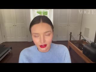 Miranda kerr’s date night beauty routine british vogue ( 720 x 1280 ) mp4