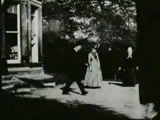 Roundhay garden scene (1888) by louis aimé augustin le prince first movie ever!