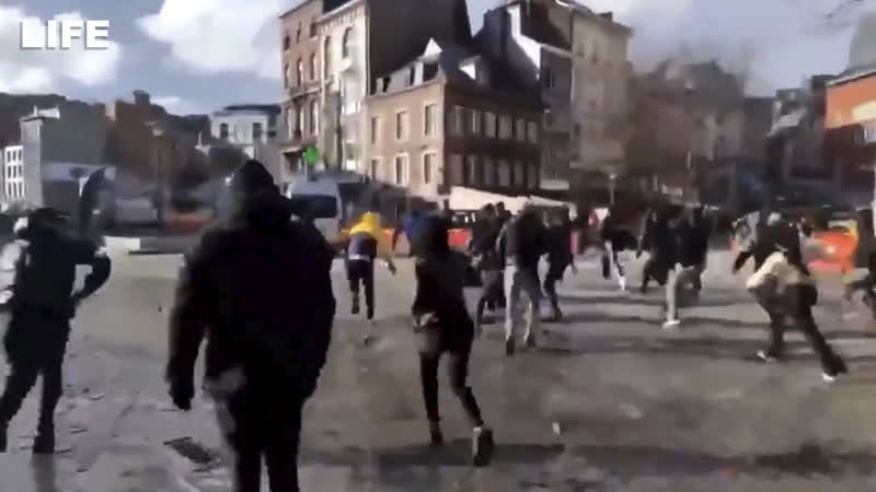 Беспорядки в бельгии