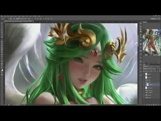 Sakimichan palutena nsfw vid process