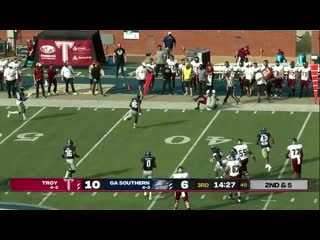 Ncaaf 2020 wk10 troy @ georgia southern