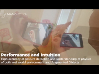 Manopong first ever integration of arkit with gesture recognition