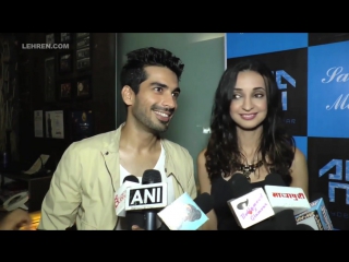 Sanaya irani mohit sehgals cute appearance at sargun mehtas birthday bash