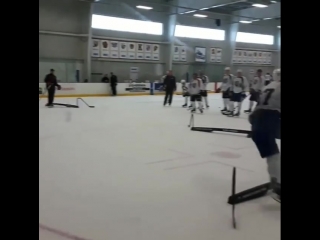 Mcdavid training at scotiabank eddie