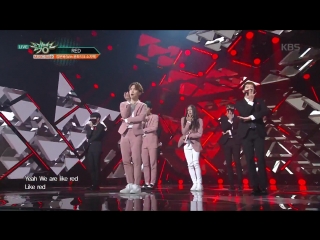 Jang moonbok (ft yoon heeseok so jihyeok) red @ music bank 180323