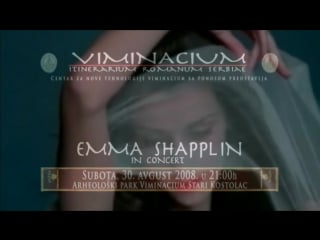 Viminacium emma shapplin concert at archaeological site