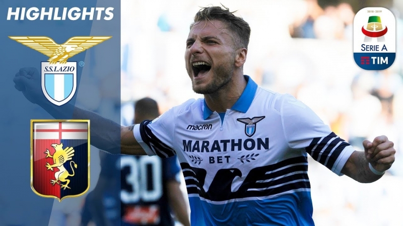 Lazio vs genoa immobile scores twice as lazio thrash genoa serie a