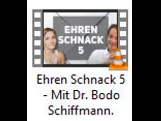 Ehren schnack 5 mit dr bodo schiffmann