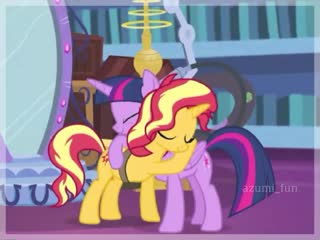 ~sunset shimmer x twilight sparkle; mlp~