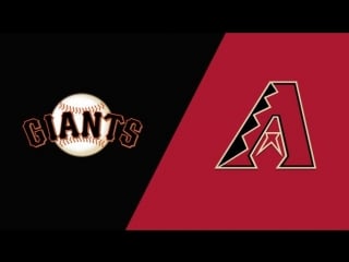 Nl / / sf giants @ ari diamondbacks (1/3)