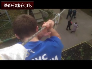 Будущие мчсники © видеожесть