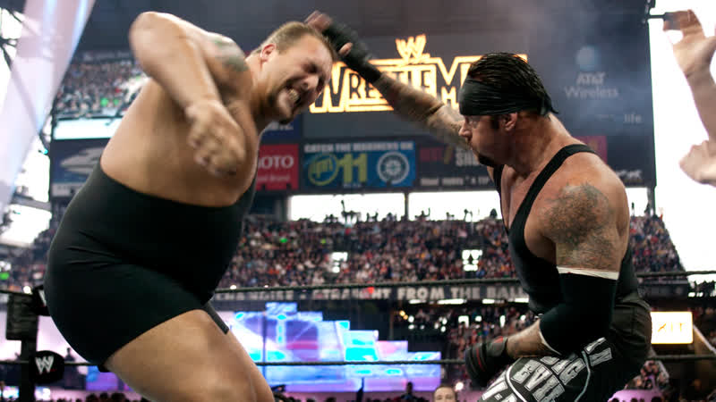 (wwe mania) wrestlemania xix the undertaker vs big show a train (11 0)