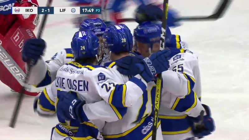 Leksand vänder och vinner! oskarshamn leksand highlights shl 1920