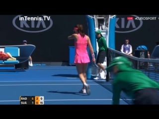 Agnieszka radwanska vs carla suárez navarro highlights ᴴᴰ 2016