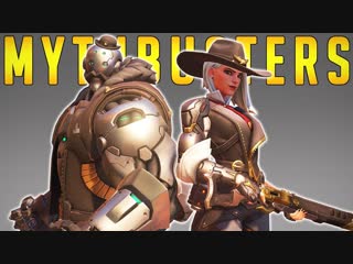 Ashe and bob mythbusters [overwatch]