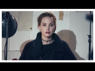 Fall 2018 ready to wear campaign behind the scenes with jennifer lawrence