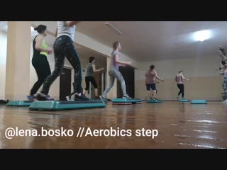 @lena bosko //aerobics step