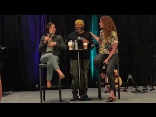Lana, bex and lee arenberg at ouatsf