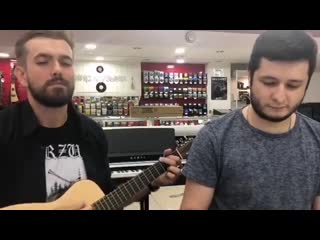 Johnny cash ring on fire под гитару