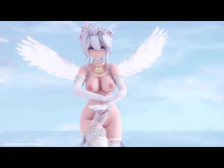 Mmd r 18 [erotic] haku angel deep blue town author orion dobledosis