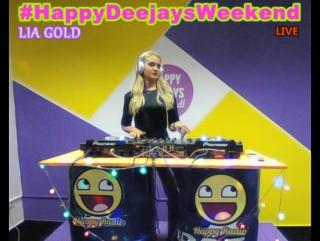 Lia gold #happydeejaysweekend @happyradio