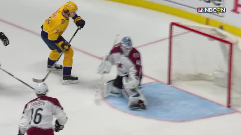 Filip forsberg uses unreal move to score on avalanche