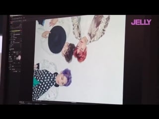 【exo cbx】170520 japanese magazine jelly making