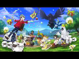 Pokémon sword and shield flashback to when ashs pikachu was a pichu and evolved into pikachu