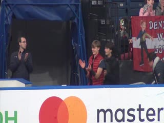 Deniss vasiljevs warm up before fs