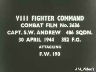 30 апреля 1944 истребитель союзников vs fw 190 352 эскадрильи люфтваффе