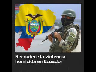 La violencia homicida aumentó en ecuador en 2023