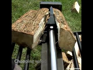 This portable machine will have you cutting firewood in no time