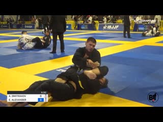 Abs anton dmitrakov vs elder alexander cruz #ibjjfworld19