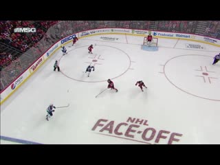 Gotta see it blake coleman snipes absurd one handed goal while falling vs jets