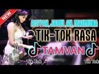 Musik dj remix tik tok paling enakft aisyah,jamilah,maimunah cover lagu tamvan by dicky silla