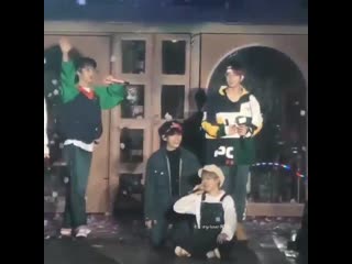 Taehyung kept teasing seokjin and wanted to tickle him for dropping him to the ground tae