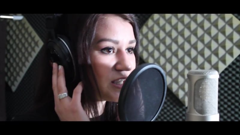 Гімн оун у виконанні зоряни