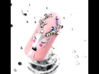 Простенькая, но милая оленюша