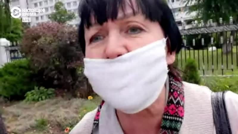 Участница акции солидарности в минске о причинах протеста